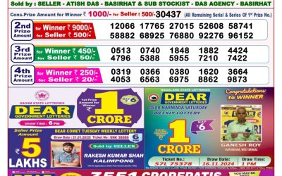 Dear goose Tuesday weekly lottery 4.2.25 8pm result