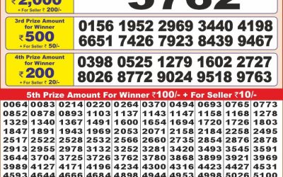 Punjab state dear 10 lottery 11.2.25 6pm result