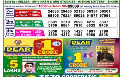 Dear stork saturday weekly lottery 15.2.25 8pm result