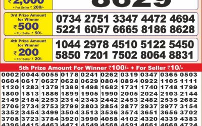 Punjab State Dear 10 Thursday Weekly Lottery 20.2.25 6PM Result