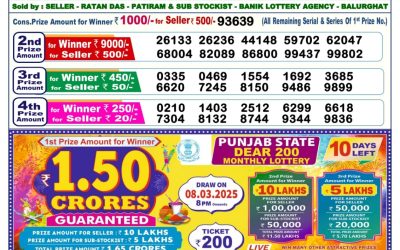 Dear cupid wednesday weekly lottery 26.2.25 6pm result