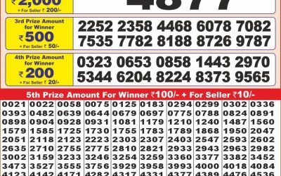 Punjab State Dear 10 Thursday Weekly Lottery 27.2.25 6PM Result