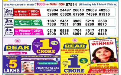 Dear comet Tuesday weekly lottery 11.3.25 6pm result