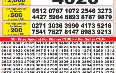 Punjab state dear 10 lottery 11.3.25 6pm result