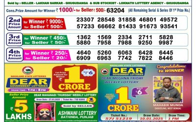 Dear comet Tuesday weekly lottery 15.4.25 6pm result
