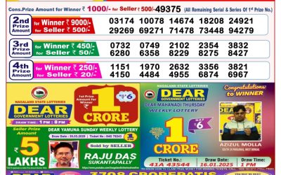 Dear seagull Friday weekly lottery 18.4.25 8pm result
