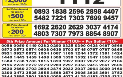Punjab state dear 10 lottery 29.4.25 6pm result