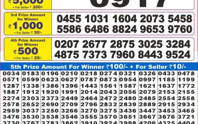 Dear 10 solid wednesday weekly lottery 30.4.25 7pm result