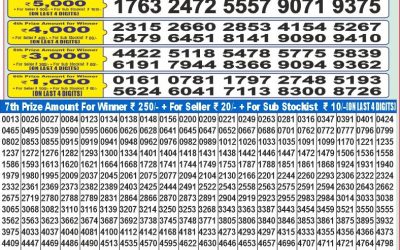 Dear 100 Gomti saturday weekly lottery 3.5.25 5pm result