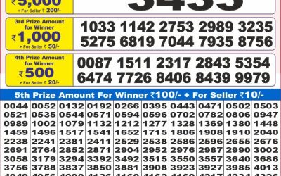 Dear 10 hard Tuesday weekly lottery 6.5.25 7pm result