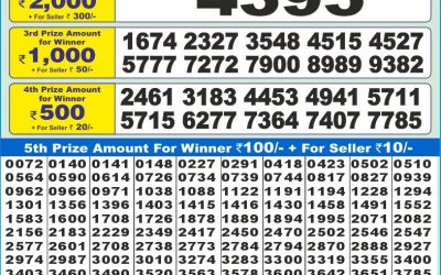 Dear 10 pink Thursday weekly lottery 15.5.25 1.30pm result