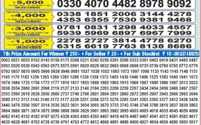Dear 100 Gomti saturday weekly lottery 17.5.25 5pm result