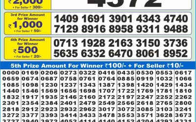 Dear 10 violet sunday weekly lottery 18.5.25 1.30pm result