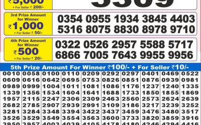 Dear 10 wonder sunday weekly lottery 18.5.25 7pm result