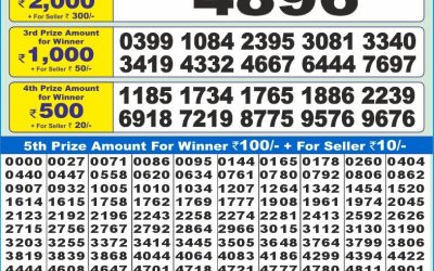 Dear 10 pink Thursday weekly lottery 22.05.25 1.30pm result