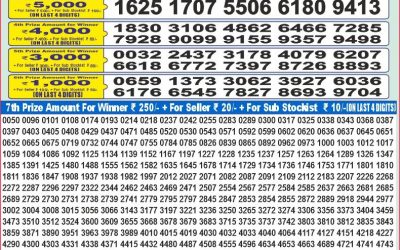 Dear 100 Gomti saturday weekly lottery 24.05.25 5pm result