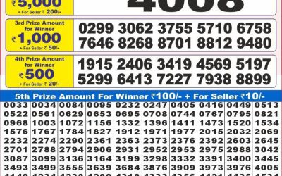 Dear 10 firm monday weekly lottery 26.05.25 7pm result