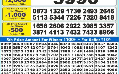 Dear 10 yellow saturday weekly lottery 31.05.25 1.30pm result
