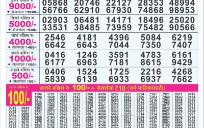 Dear 50 Chenab Wednesday Weekly lottery 14.5.25 5pm result