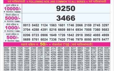 Dear super platinum Thursday weekly lottery 22.05.25 7pm result