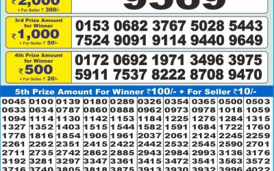 Dear 10 orange wednesday weekly lottery 04.06.25 1.30pm result
