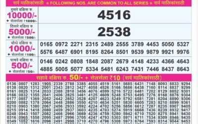 Dear super platinum Thursday weekly lottery 05.06.25 7pm result