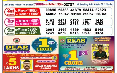 Dear Dasher Friday weekly lottery 13.06.25 6pm result