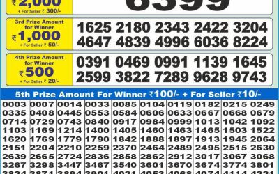 Dear 10 yellow saturday weekly lottery 14.06.25 1.30pm result