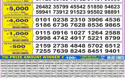 Dear 50 ravi sunday weekly lottery 15.06.25 5pm result
