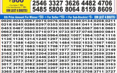Dear super diamond Tuesday weekly lottery 17.06.25 7pm result