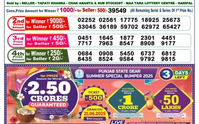 Dear cupid wednesday weekly lottery 18.06.25 6pm result