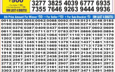 Dear Super Silver Friday weekly lottery 20.06.25 7pm result