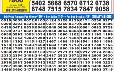Dear super peral wednesday weekly lottery 25.06.25 7pm result