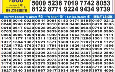 Dear Super Silver Friday weekly lottery 27.06.25 7pm result