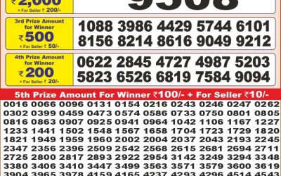 Punjab State Dear 10 Saturday Weekly Lottery 28.06.25 6PM Result
