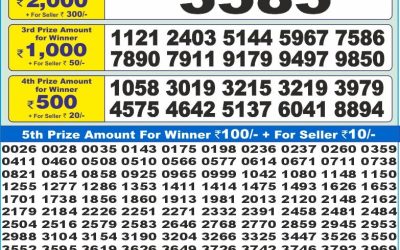 Dear 10 blue monday weekly lottery 30.06.25 1.30pm result