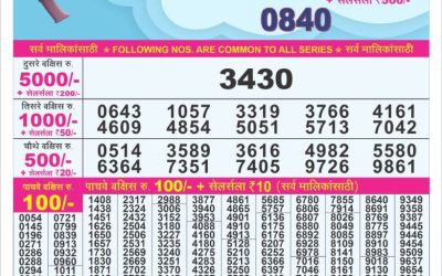 Dear 10 Saturday weekly lottery 14.06.25 7pm result