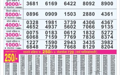 Dear 100 Gomti saturday weekly lottery 28.06.25 5pm result