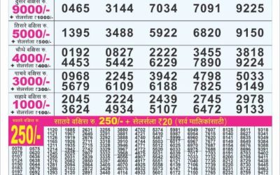 Dear 100 Gomti saturday weekly lottery 05.07.25 5pm result
