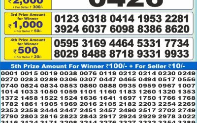 Dear 10 orange wednesday weekly lottery 09.07.25 1.30pm result