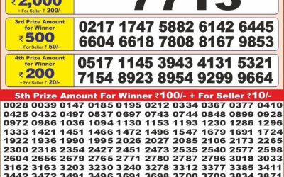 Punjab state dear 10 weekly lottery result,6pm,09.07.2025