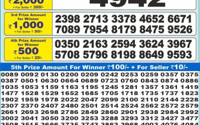 Dear 10 violet sunday weekly lottery 13.07.25 1.30pm result