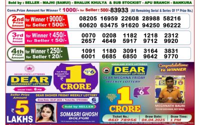 Dear goose Tuesday weekly lottery 15.07.25 8pm result