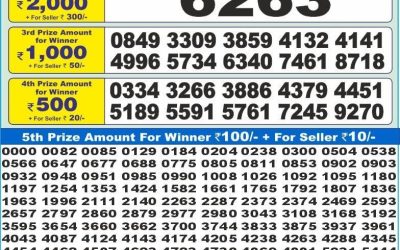 Dear 10 violet sunday weekly lottery 20.07.25 1.30pm result
