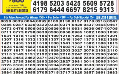 Dear super iron Saturday weekly lottery 26.07.25 7pm result