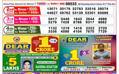 Dear stork saturday weekly lottery 26.07.25 8pm result