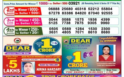 Dear yamuna sunday weekly lottery 27.07.25 1pm result