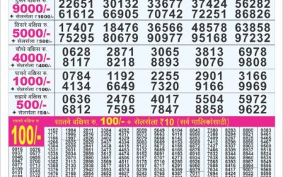 Dear 50 jhelum monday weekly lottery 14.07.25 5pm result