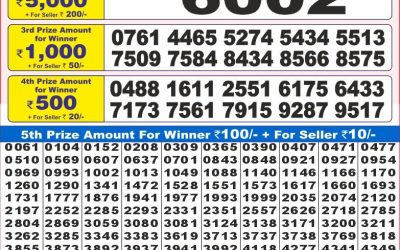 Dear 10 Acacia Sunday Weekly Lottery 10.08.25 7pm Result