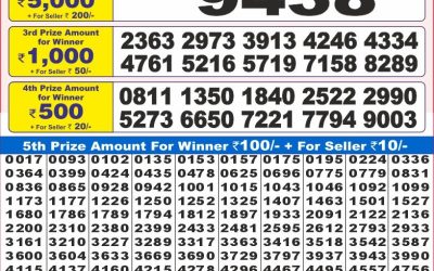 Dear 10 Oak Thursday Weekly Lottery 14.08.25 7pm Result